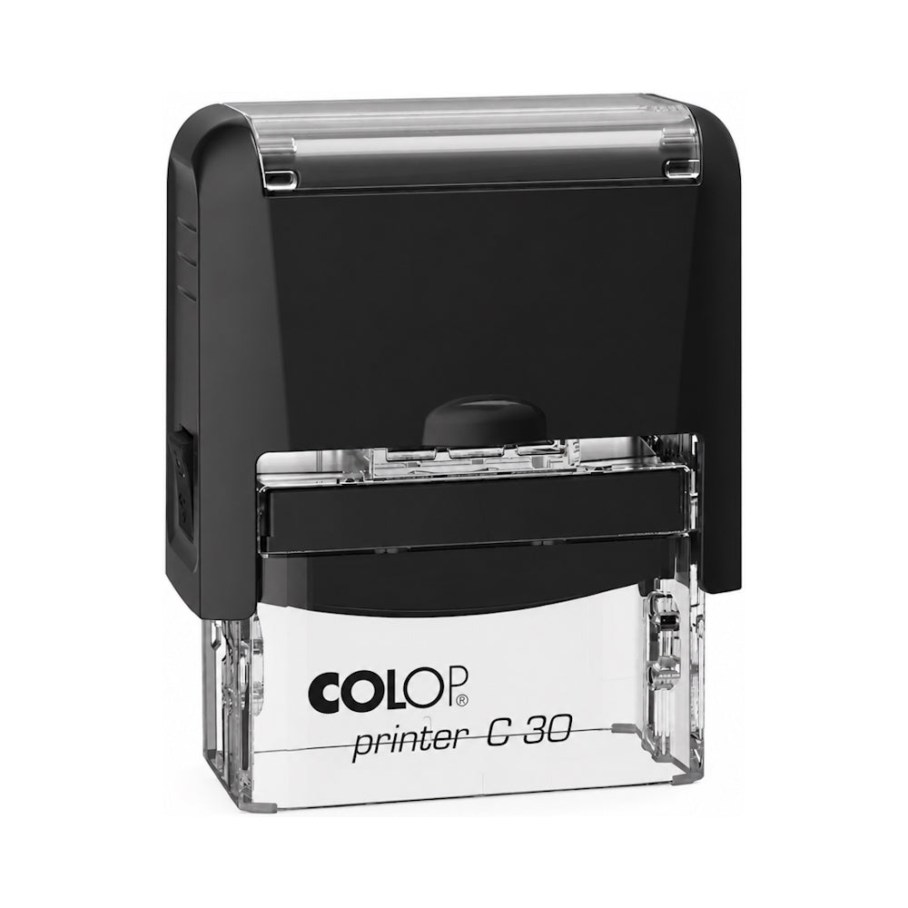Printer C30 bélyegző fekete színben