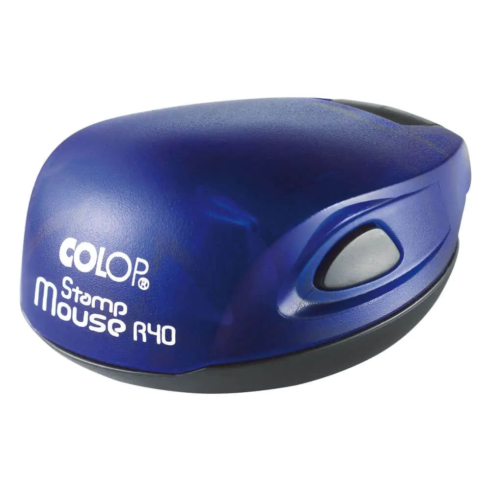 Mouse R40 kék bélyegzőkészítés